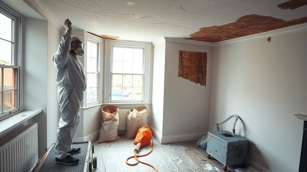 Asbestos Artex Removal in Greenwich — HSE-licensed specialists